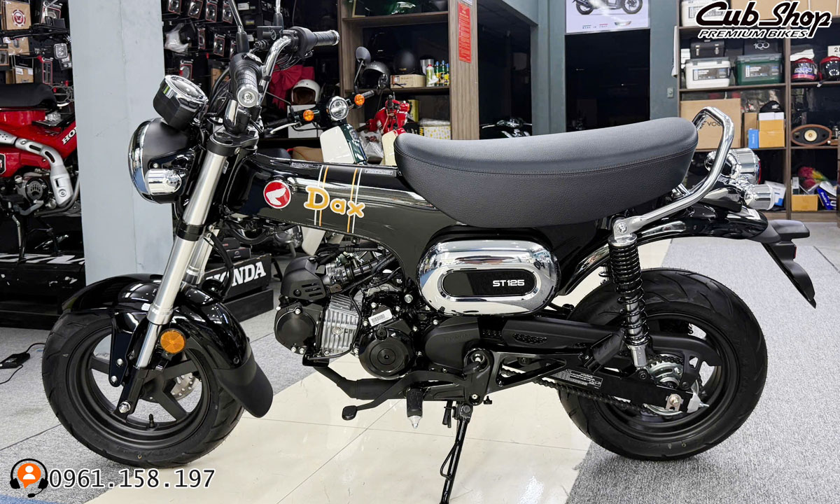 Honda Dax 125 2026 Original Màu Đen: Bản Lĩnh 